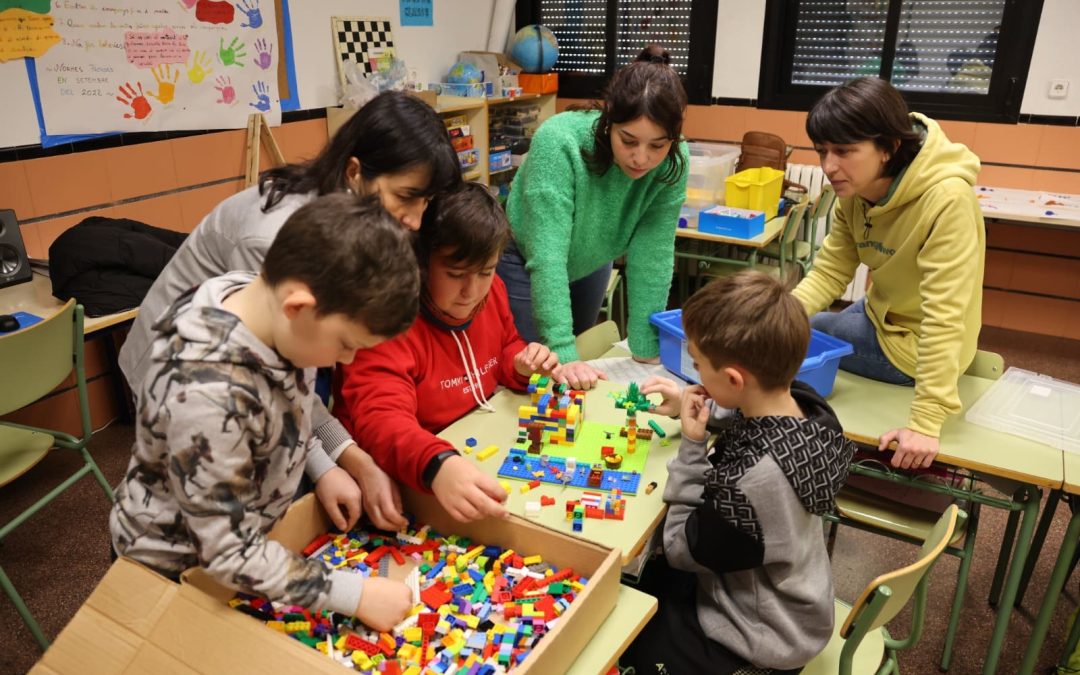 El Colegio Blasco de Alagón de Vilafranca se conciencia con ‘Construye Valores’
