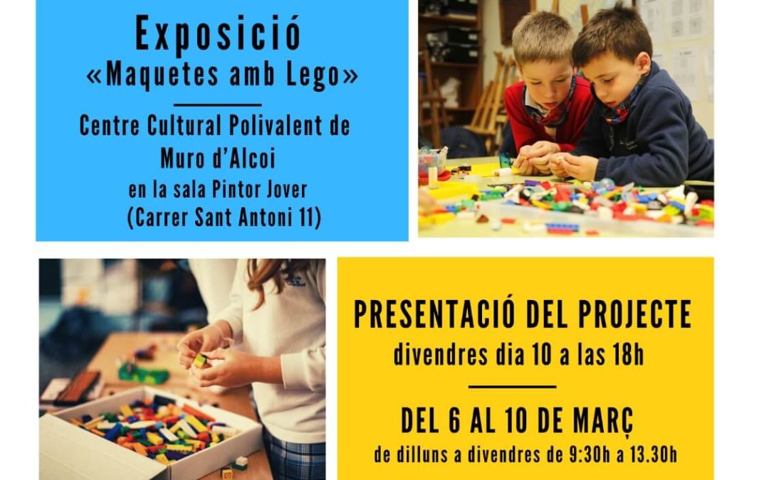 La exposición de ‘Construye Valores’ llega el 6 de marzo a Muro de Alcoy
