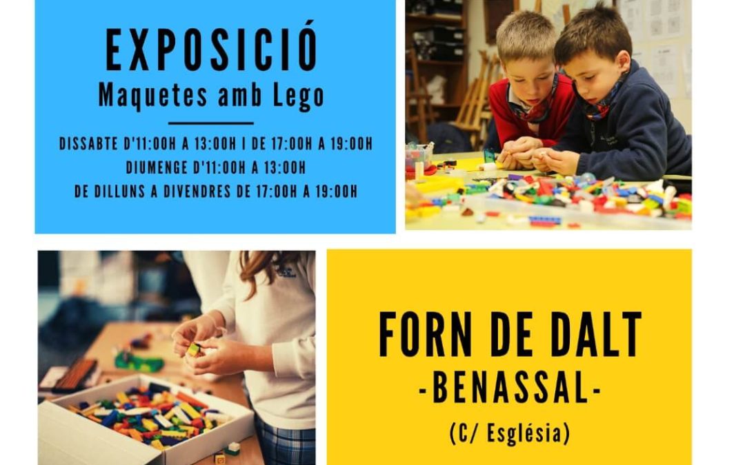 L’exposició de ‘Construeix Valors’ del 22 al 29 d’abril a Benassal