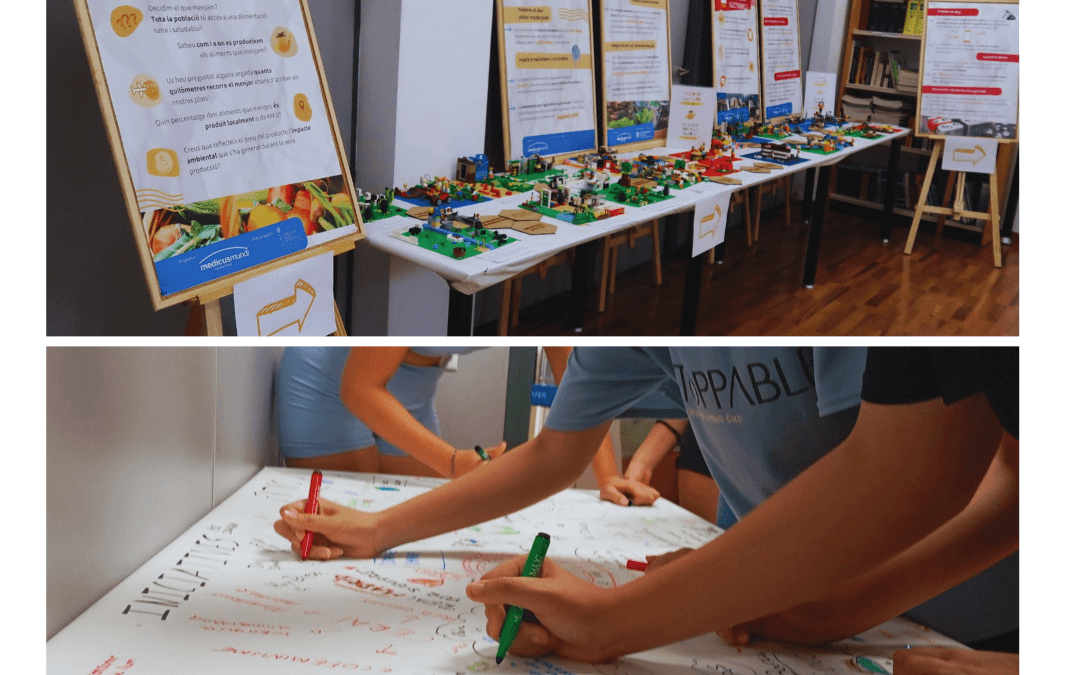 Alumnado del IES Nou Llevant y IES Josep Sureda i Blanes finaliza el curso escolar 2023/2024 visitando la exposición “Construyendo Valores”
