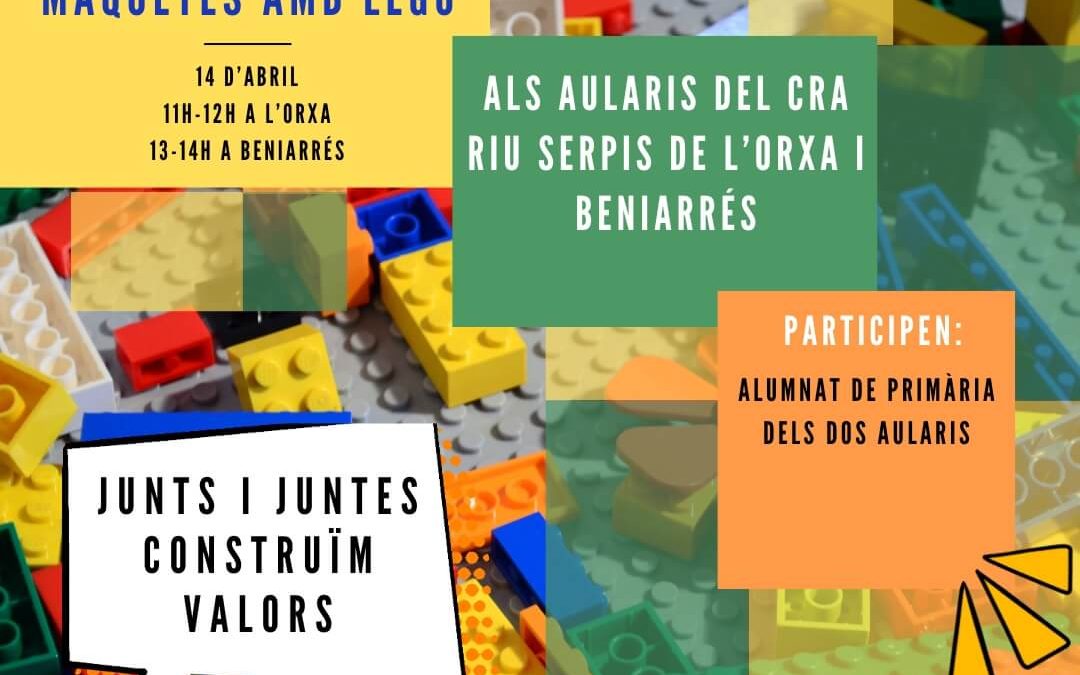 Exposició de Maquetes amb LEGO al CRA Riu Serpis
