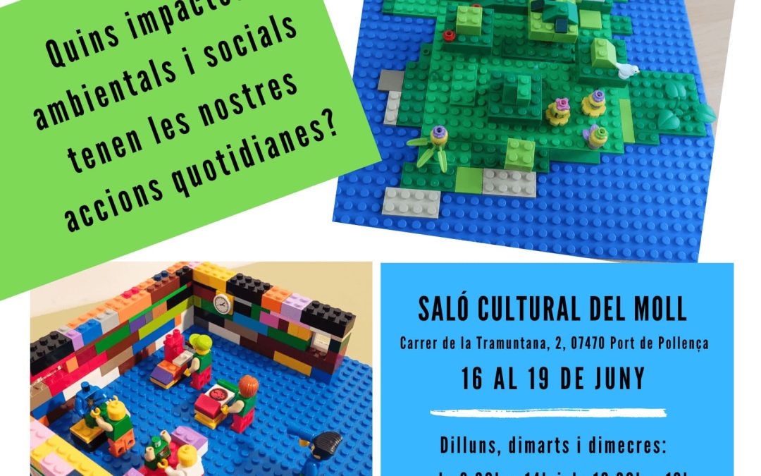 La exposición educativa de ‘Construye Valors’ llega al Salón Cultural del Puerto de Pollença