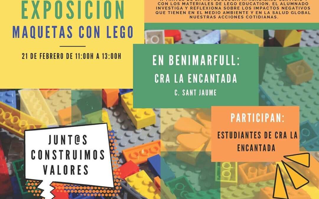 El CRA La Encantada expone sus maquetas sobre sostenibilidad con ‘Construye Valores’