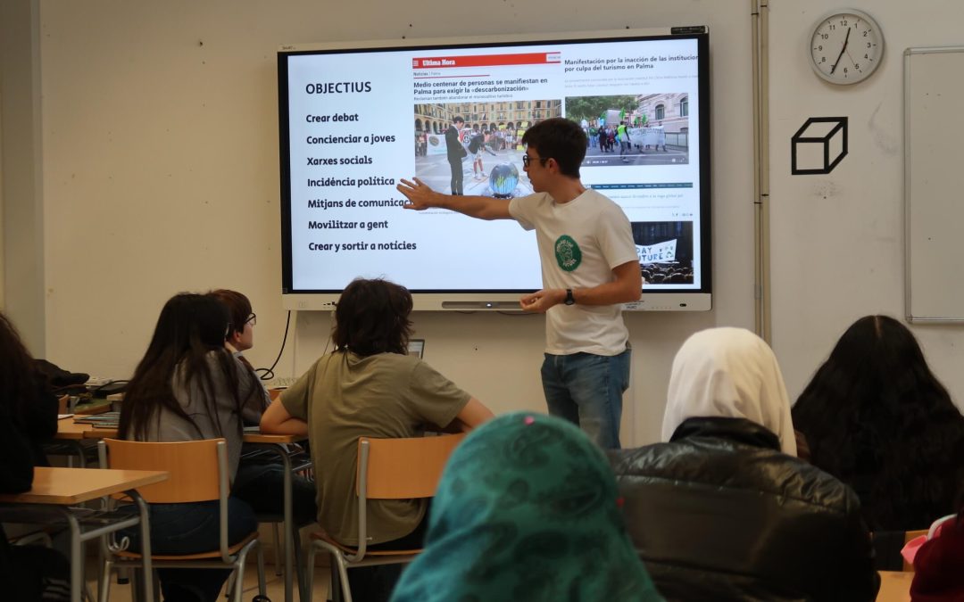 Avanzamos con Construyen Valores en el IES Nou Llevant: corresponsabilidad, agencia de cambio y transformación col·lectiva
